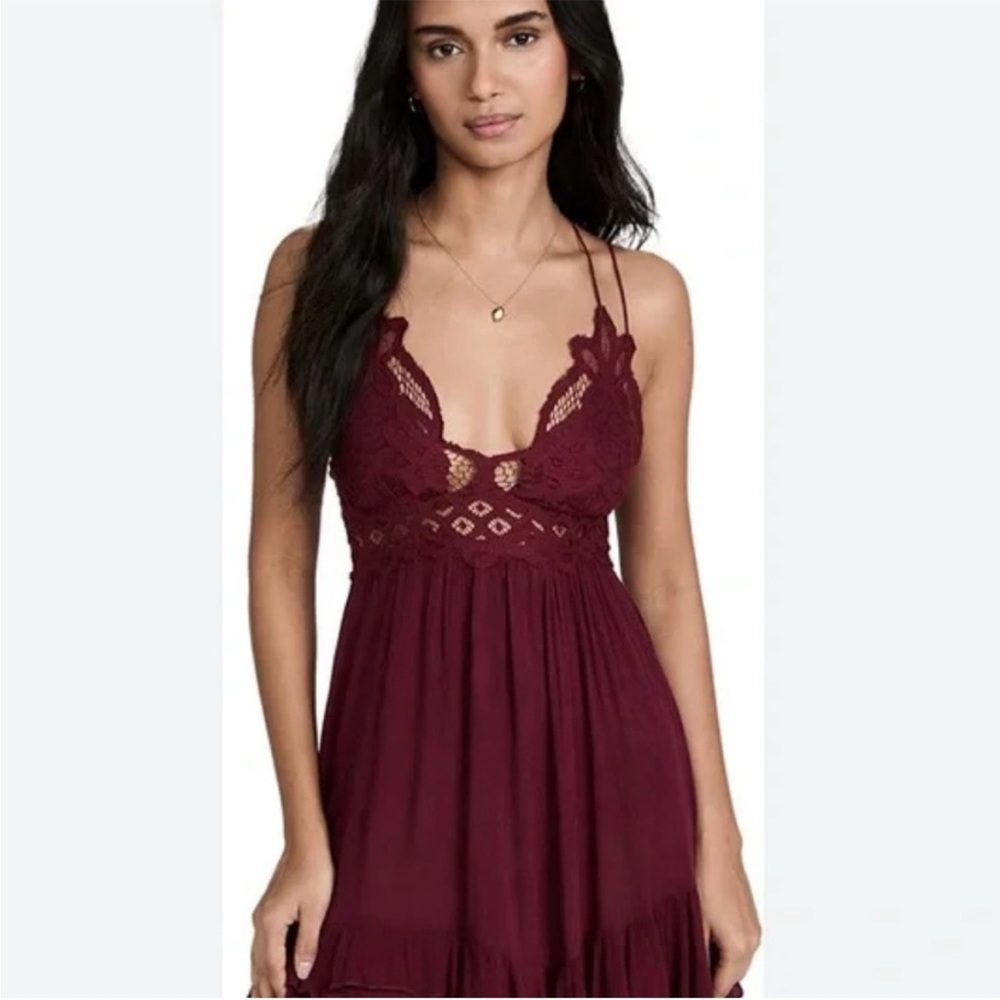 Free People Adella Slip Dress